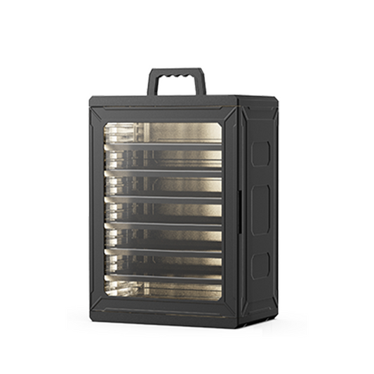 TOPQM Modular LED Miniatures Storage and Transport Case (Small size)